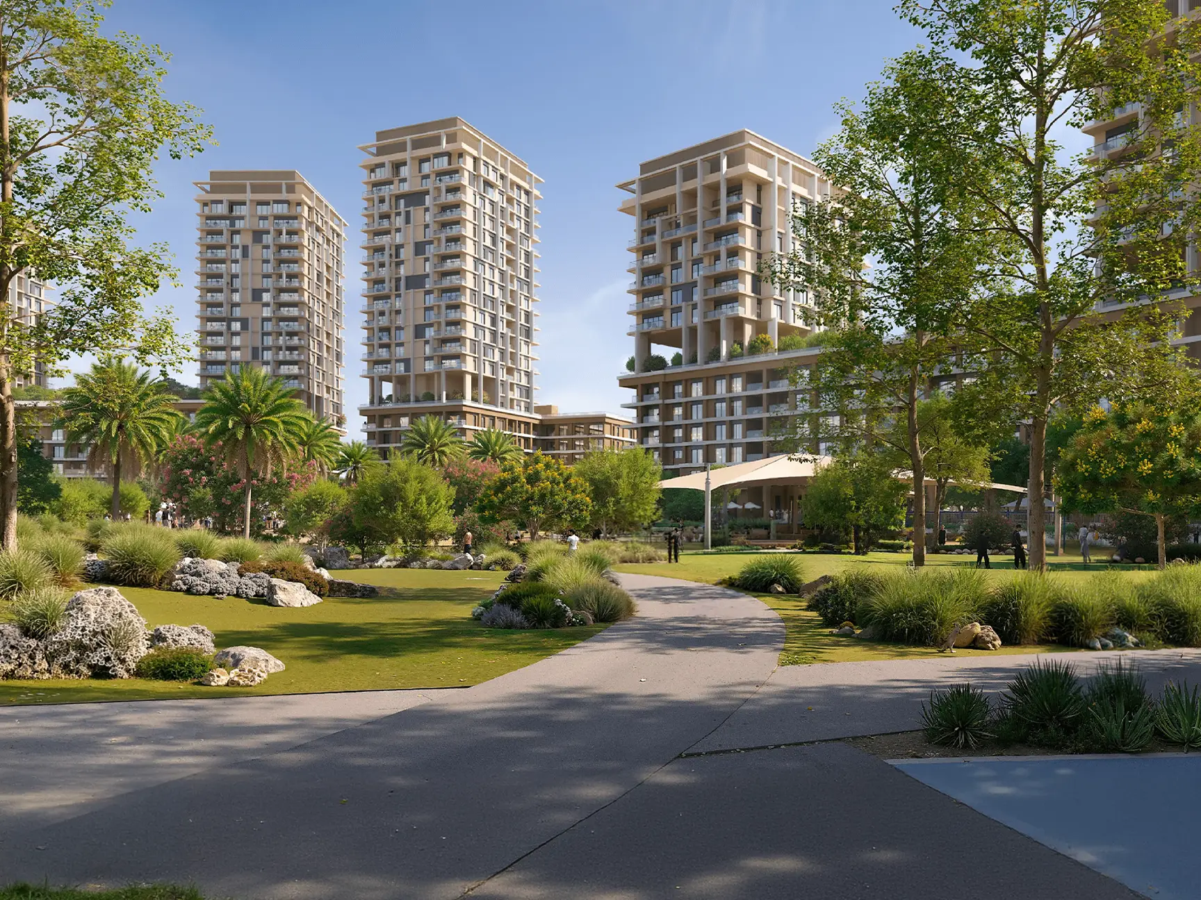 Jebel Ali Village community - Rocky Real Estate